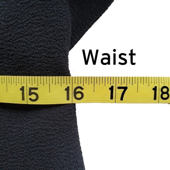 Laundry by Shelli Segal Flutter Sleeve Little Black Dress Whimsigoth Size 2 - Picture 14 of 16